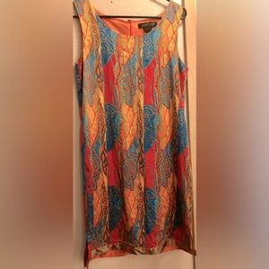 100% silk dress